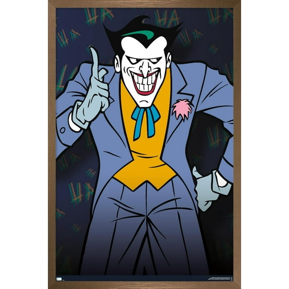 DC Comics - The Joker - Batman: The Animated Series Wall Poster, 14.725" x 22.375" Framed