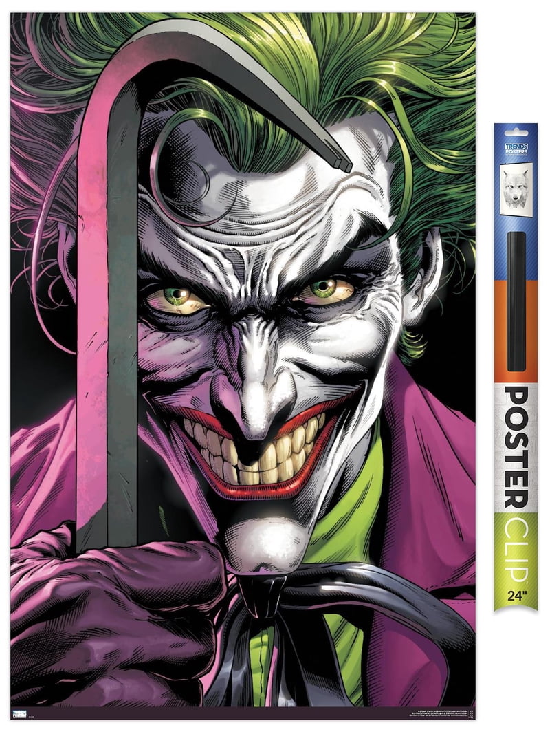 DC Comics The Joker - Crowbar Wall Poster, 22.375
