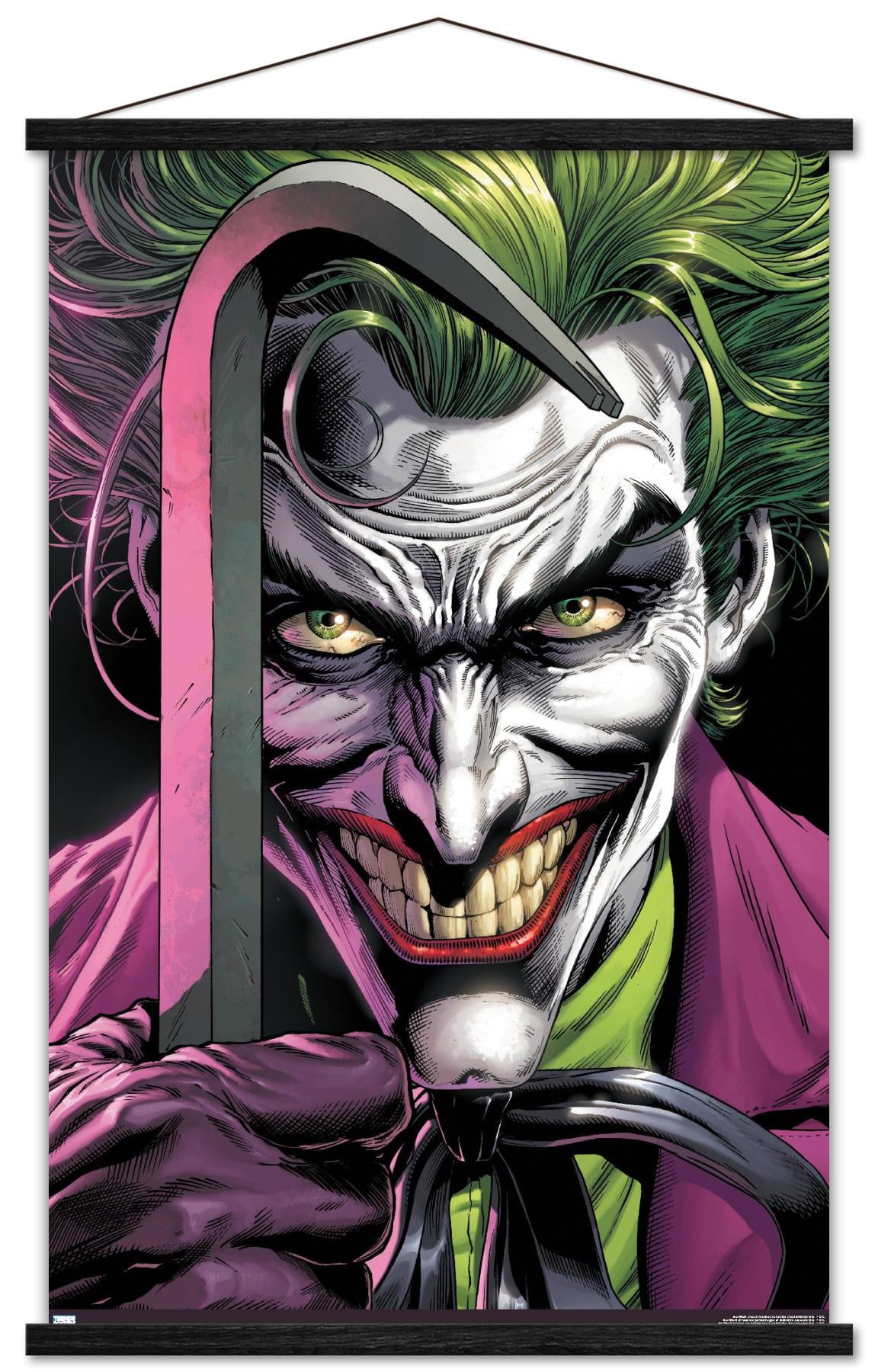 DC Comics The Joker - Crowbar Wall Poster with Magnetic Frame