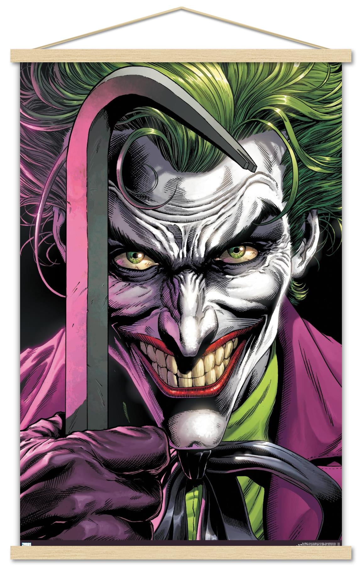 DC Comics The Joker - Crowbar Wall Poster with Magnetic Frame