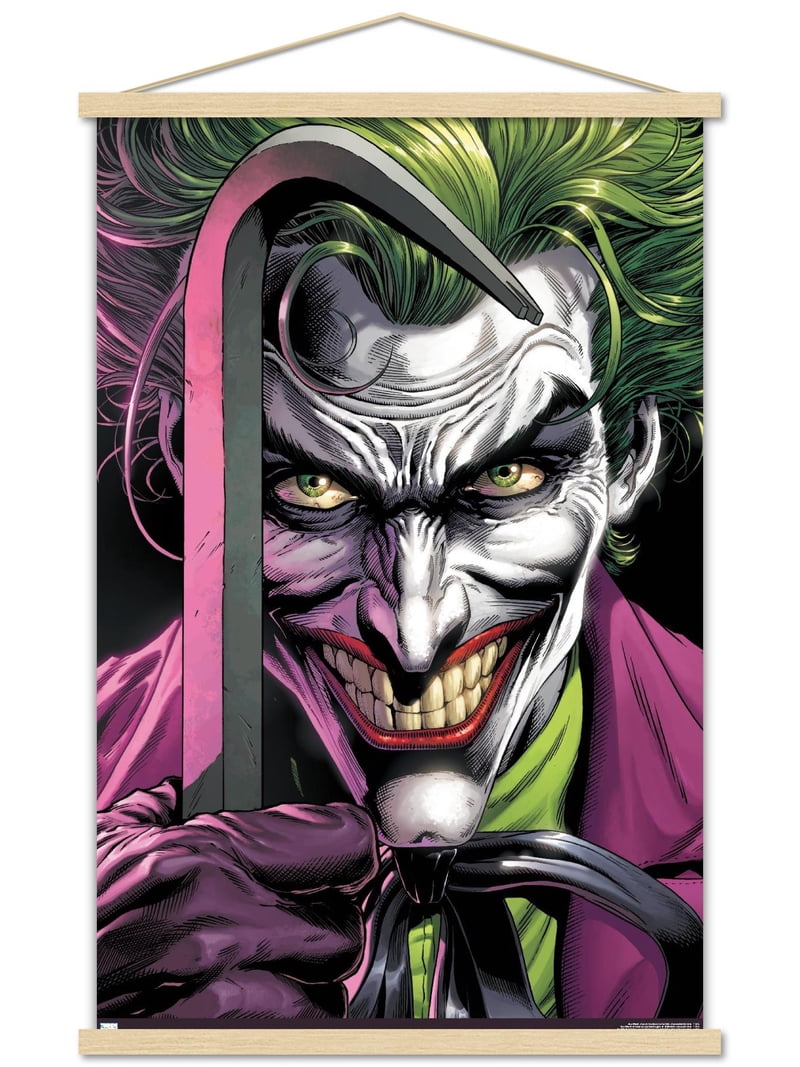 DC Comics The Joker - Crowbar Wall Poster with Magnetic Frame