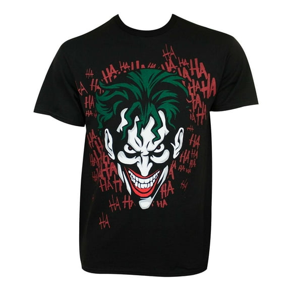 DC Comics The Joker Ha Ha Graphic T-Shirt | S