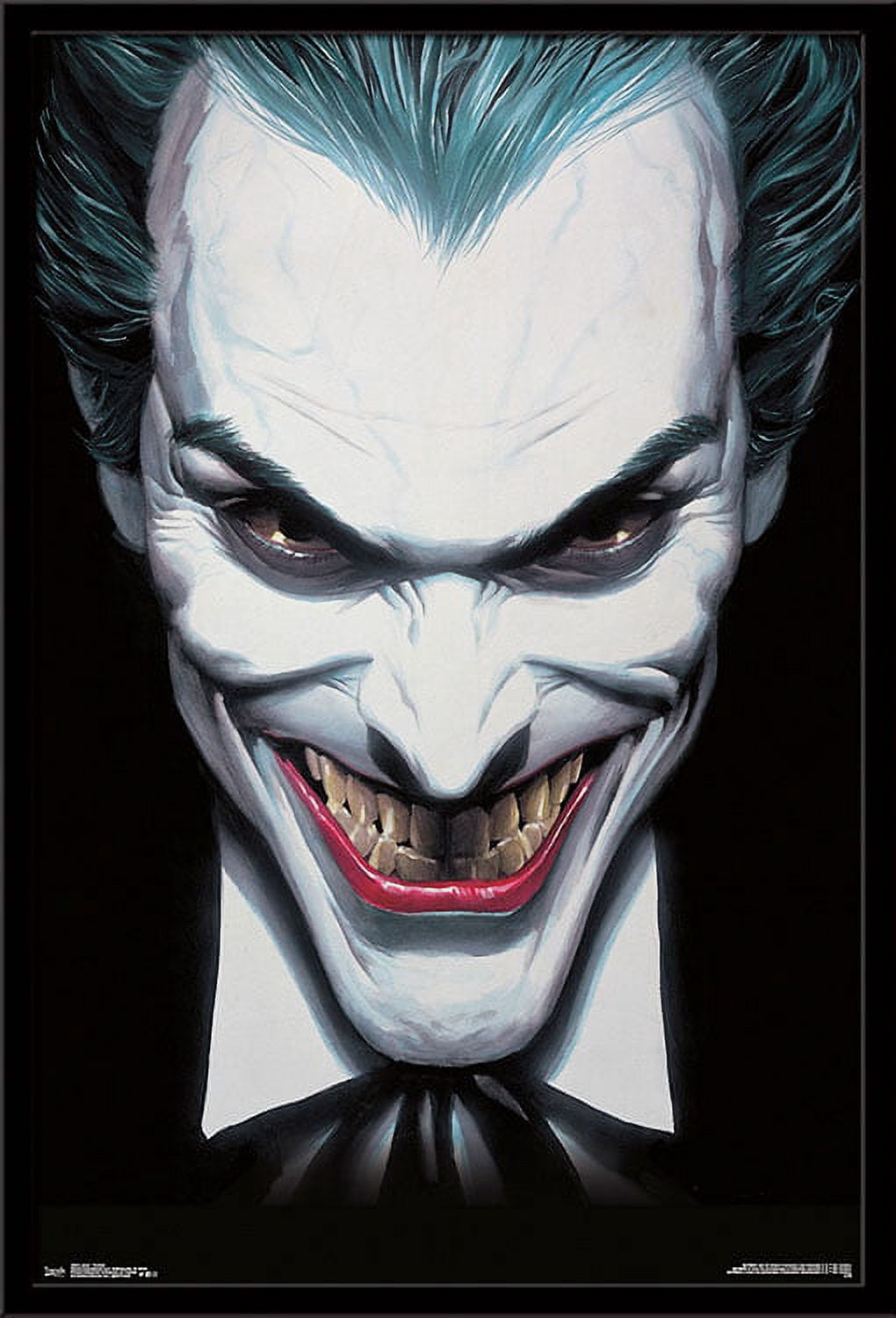 DC Comics - The Joker - Portrait Wall Poster, 22.375" x 34", Framed
