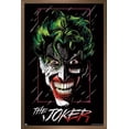 thumbnail image 1 of DC Comics - The Joker - Up Close Wall Poster, 22.375" x 34", Framed, 1 of 5