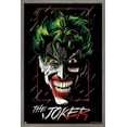 thumbnail image 1 of DC Comics - The Joker - Up Close Wall Poster, 22.375" x 34", Framed, 1 of 3