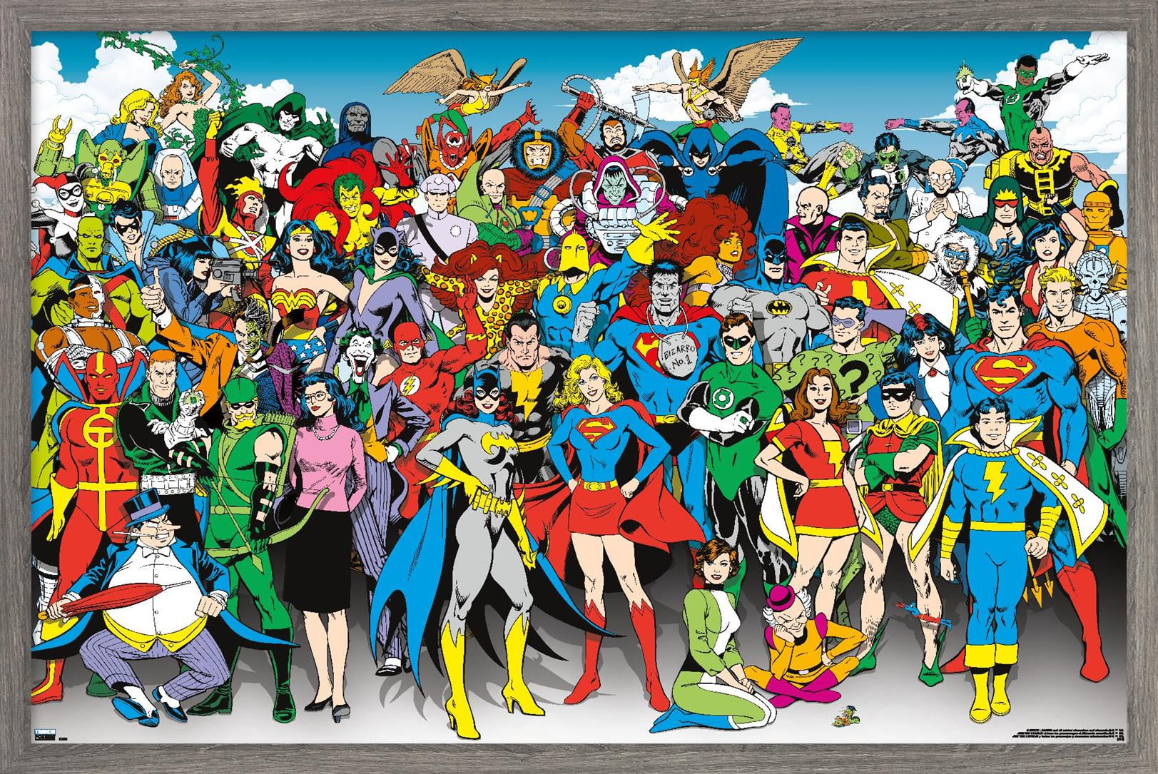 アメコミ　DCコミックス poster portfolio 7冊 アメコミ DCコミックス poster portfolio 7冊