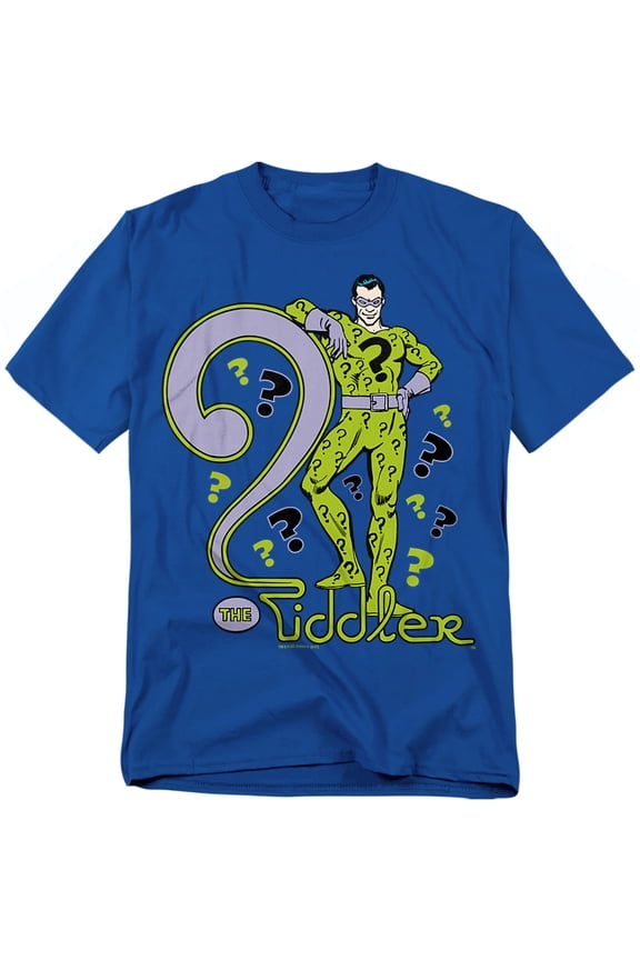 DC Comics T-Shirt The Riddler Prepack Unisex Graphic Tee For Men & Women