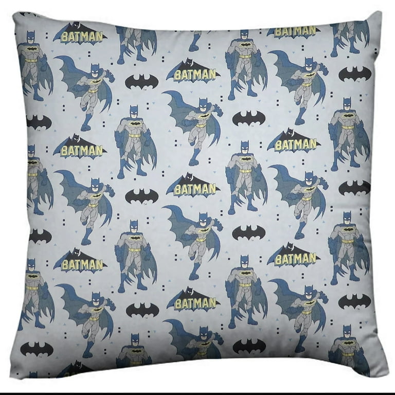 DC Comics Themed Decorative Throw Pillow Sham Cushion Cover Batman