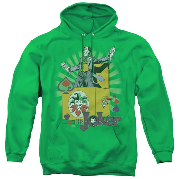 DC Comics These Fish Are Loaded Adult Pullover Hoodie Sweatshirt-Kelly Green