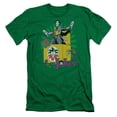 thumbnail image 1 of DC Comics These Fish Are Loaded S/S Adult 30/1 T-Shirt-Kelly Green, 1 of 1