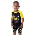 thumbnail image 1 of DC Comics Toddler Boys' Batman Pajamas Ready For Action 2 Piece Pajama Set, 1 of 7