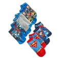 thumbnail image 1 of DC Comics Toddler Boys' Justice League 5 Pack Socks, Size 4-6 (Shoe Size 7-10), 1 of 1