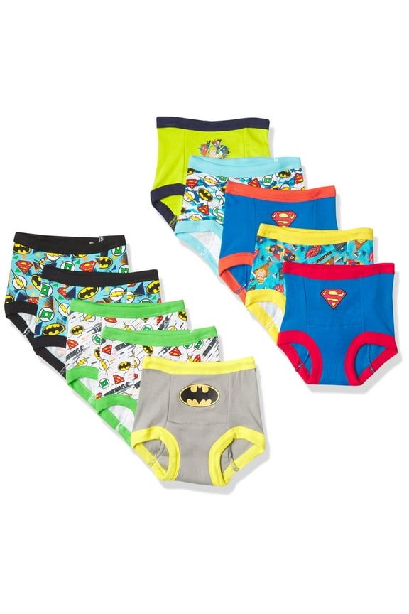 Toddler Potty Training Pants with Superman, Batman & Wonder Woman With Success Chart & Stickers
