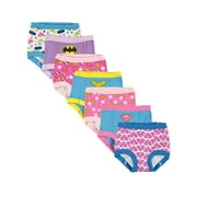 DC Comics Toddler Wonder Woman, Super Girl and More 7-Pack Training Pants, Justice League, 2T