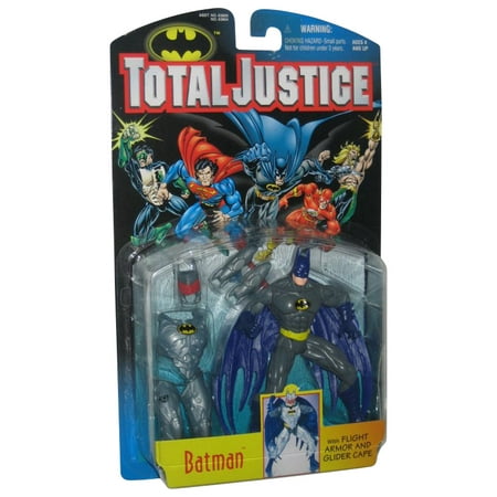 DC Comics Total Justice Batman Flight Armor & Glider Cape Action Figure