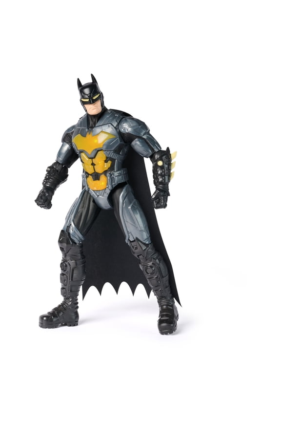 , Batman Night Flare 12-inch Light Up Action Figure, for Ages 4 and up (Batteries Included)
