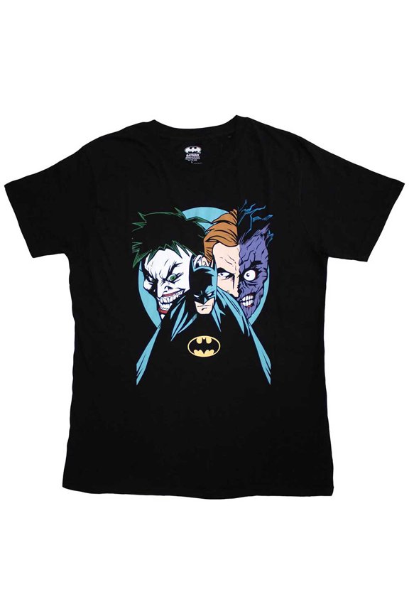 DC Comics Unisex T-Shirt: Batman Creeping Villains (XX-Large)