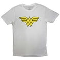 thumbnail image 1 of DC Comics Unisex T-Shirt Wonder Woman - Yellow Logo, 1 of 2