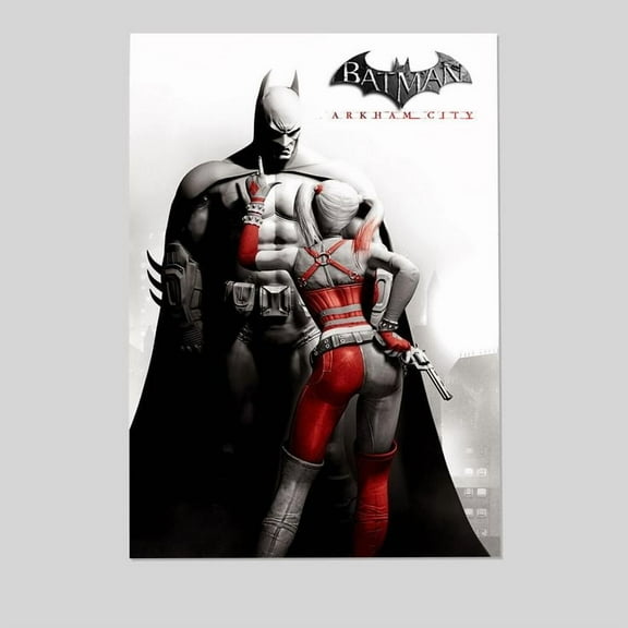 DC Comics VIdeo Game - Arkham City - Key Art Wall Poster Size 24''x36'' - Postora