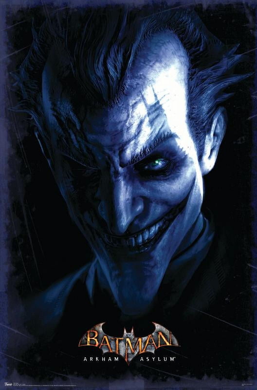 DC Comics Video Game - Arkham Asylum - Joker Wall Poster, 22.375" x 34"