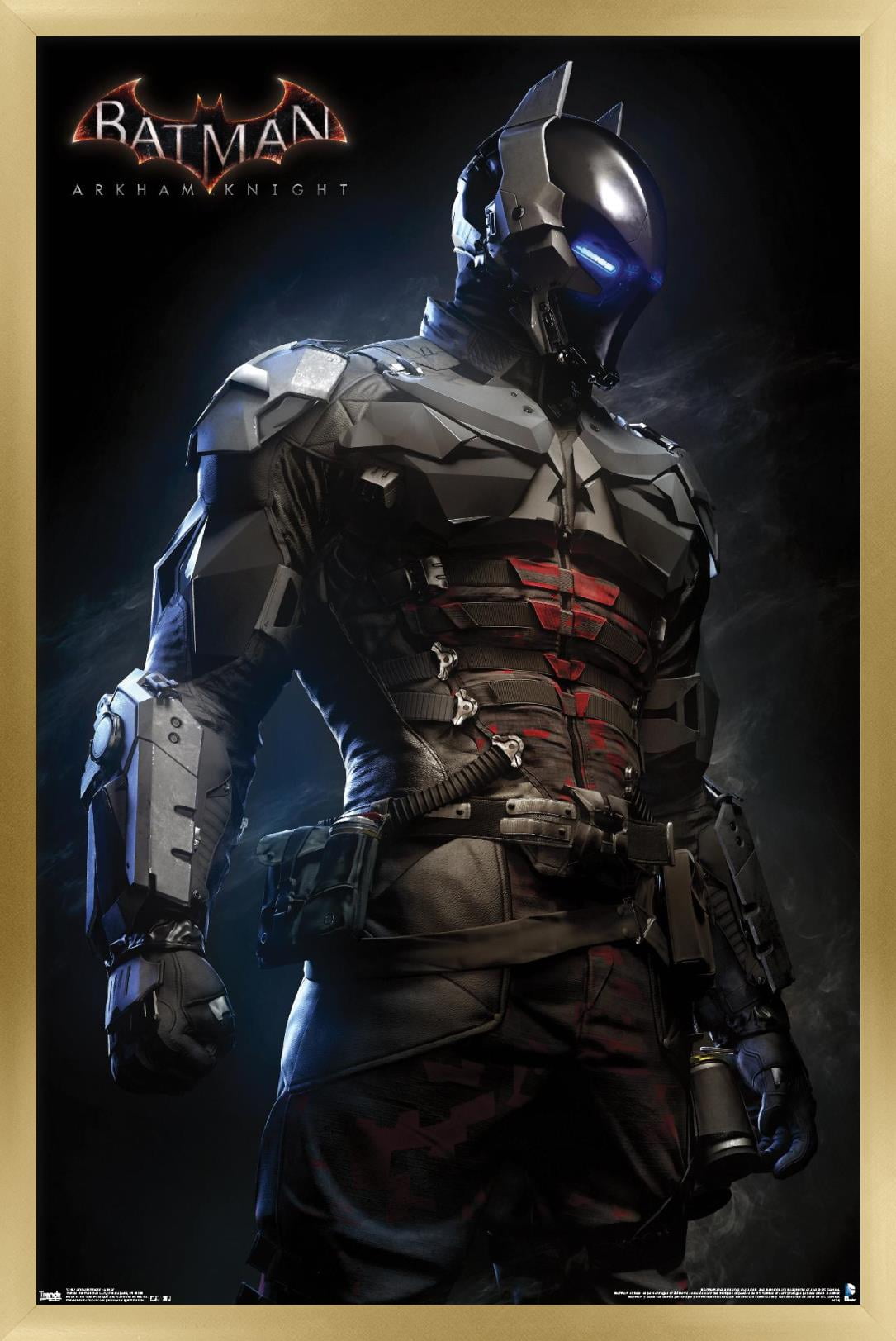 DC Comics Video Game - Arkham Knight - Armor Wall Poster, 14.725" x 22.375", Framed