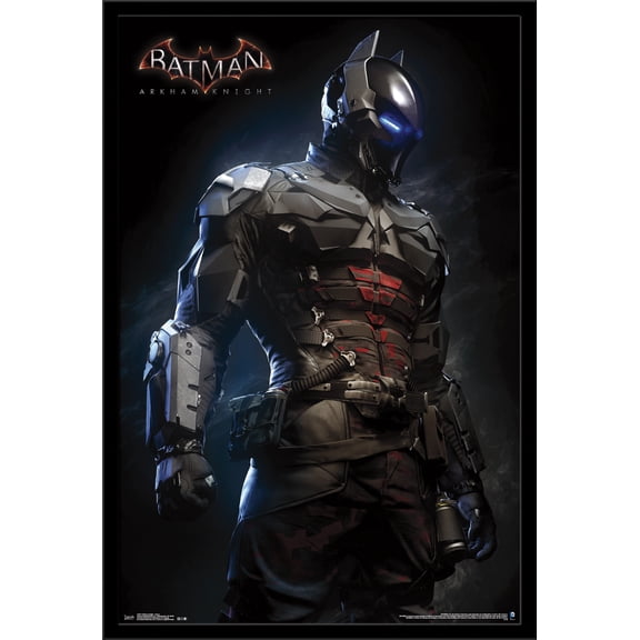 DC Comics Video Game - Arkham Knight - Armor Wall Poster, 22.375" x 34", Framed