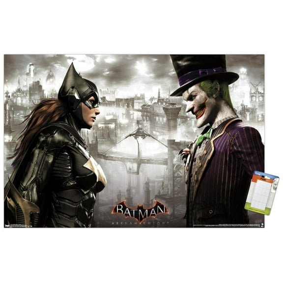 DC Comics Video Game - Arkham Knight - Faceoff Wall Poster, 14.725" x 22.375"