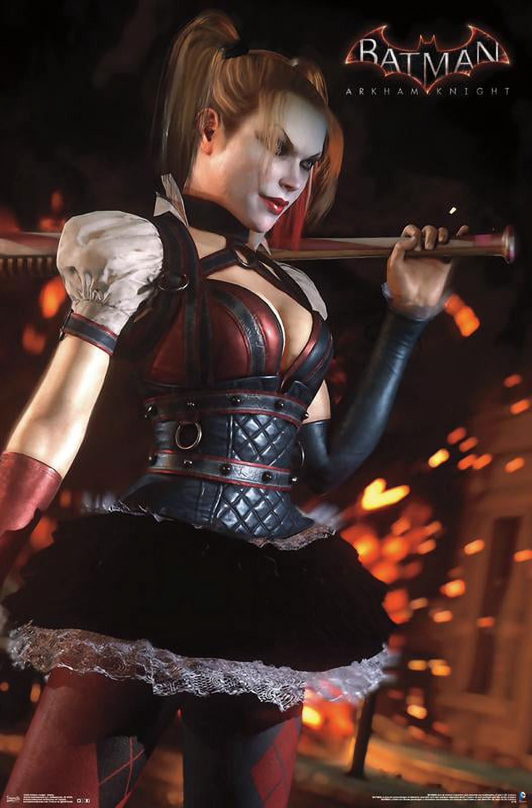 DC Comics Video Game - Arkham Knight - Harley Quinn Wall Poster, 22.375" x 34"