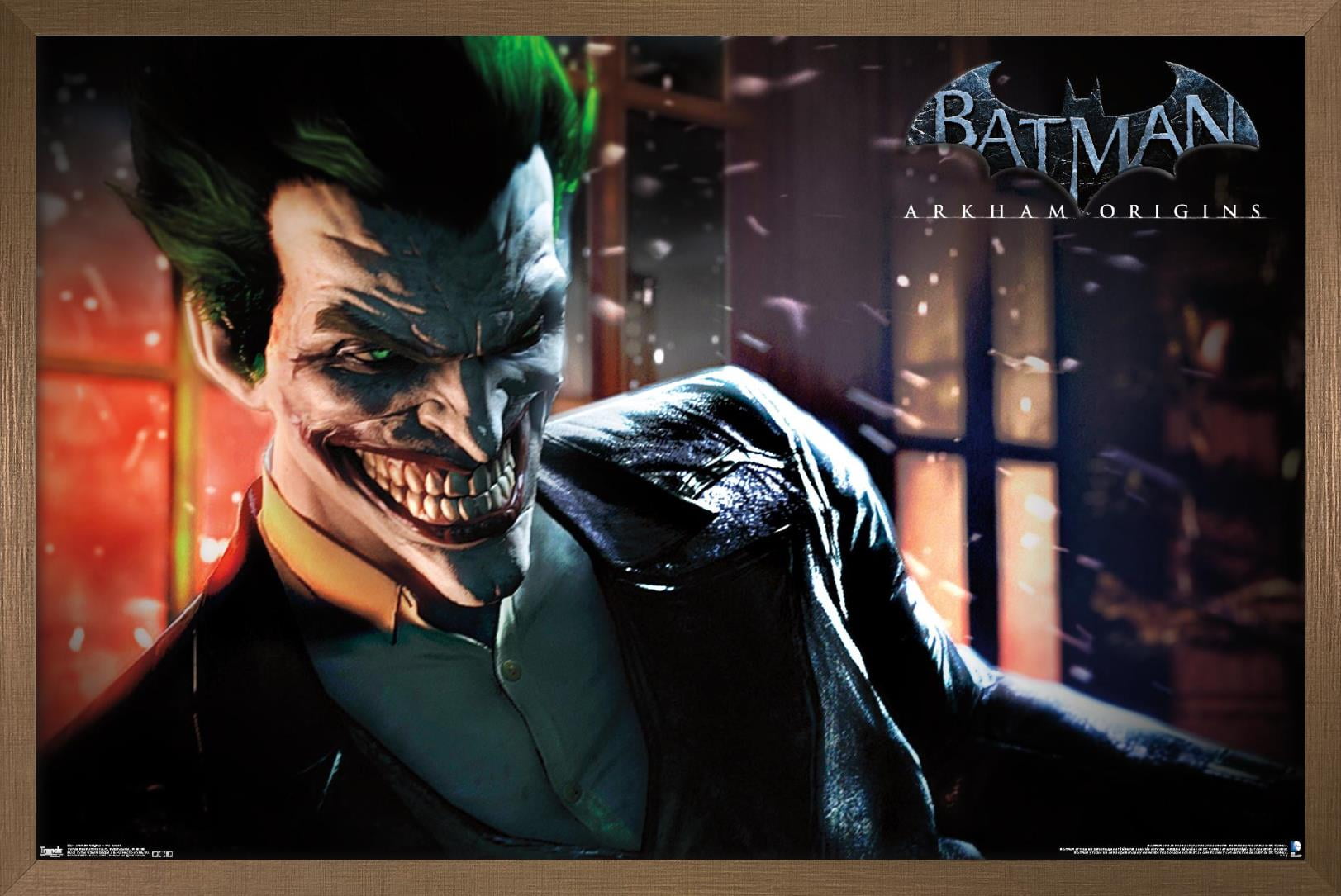 DC Comics Video Game - Arkham Origins - The Joker Wall Poster, 14.725\, image size:1623x1085