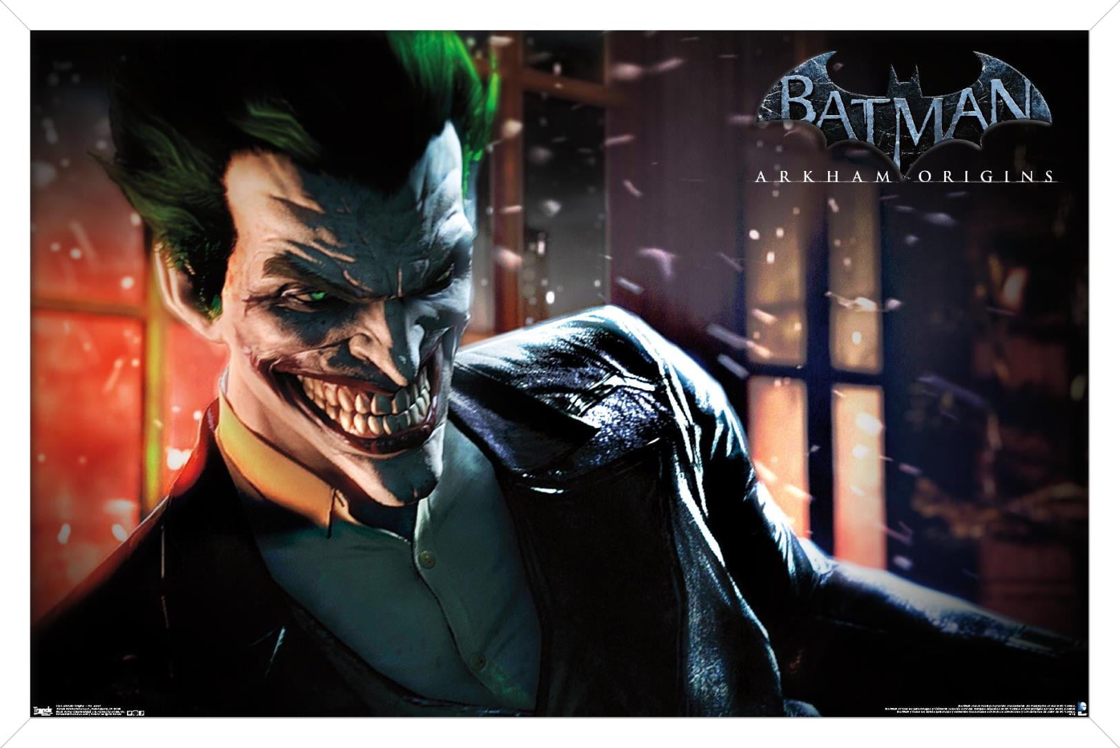 DC Comics Video Game - Arkham Origins - The Joker Wall Poster
