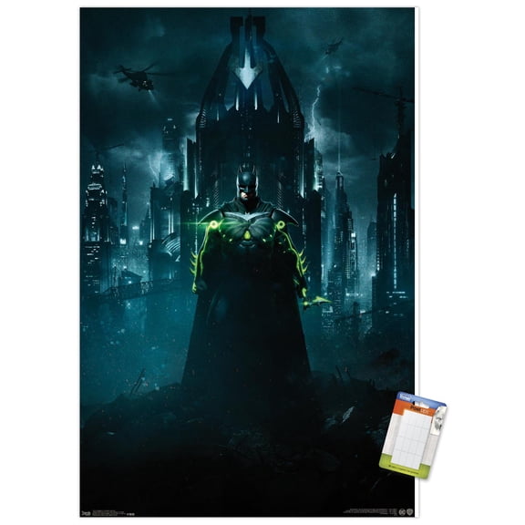DC Comics Video Game - Injustice: Gods Among Us 2 - Batman Key Art Wall Poster, 14.725" x 22.375"