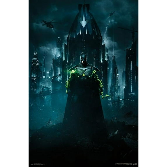 DC Comics Video Game - Injustice: Gods Among Us 2 - Batman Key Art Wall Poster, 22.375" x 34"