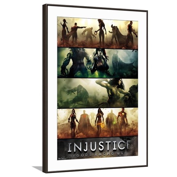 DC Comics Video Game Injustice: Gods Among Us - Bane Canvas Wall Poster, 22.375" x 34"