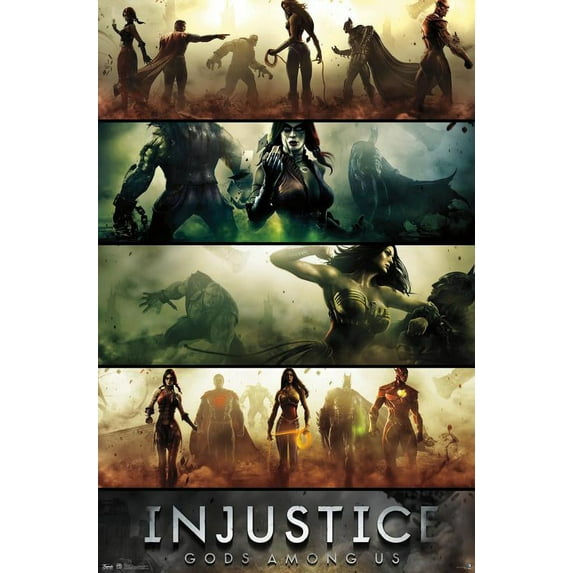 DC Comics Video Game - Injustice: Gods Among Us - Bane Wall Poster, 22.375" x 34"