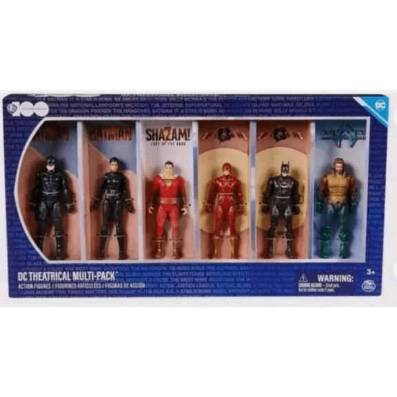 DC Comics WB 100 Years Anniversary Theatrical Multi-Pack LE 6 Figure Set