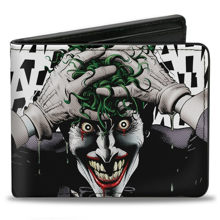 DC Comics Wallet, Bifold, Joker The Killing Joke Holding Head Pose