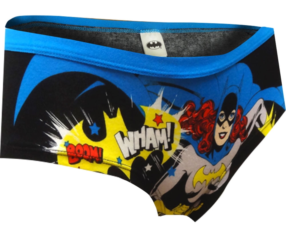 Wonder Woman Girls Stretch Hipster Briefs Underwear, 4-Pack Sizes 6-10 