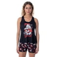 thumbnail image 1 of DC Comics Women's Harley Quinn Good To Bad Tank And Shorts Pajama Set, 1 of 8