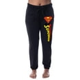 thumbnail image 1 of DC Comics Womens' Superman Logo Icon Classic Jogger Sleep Pajama Pants, 1 of 5