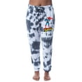 thumbnail image 1 of DC Comics Womens' Superman Logo Tie-Dye Jogger Sleep Pajama Pants, 1 of 5