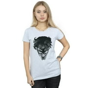 DC Comics Womens The Joker Spot Face Cotton T-Shirt
