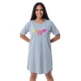 thumbnail image 1 of DC Comics Womens' Wonder Woman Superhero Nightgown Sleep Pajama Shirt, 1 of 5
