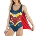 thumbnail image 1 of DC Comics Wonder Woman Bodysuit with Cape-Small, 1 of 3