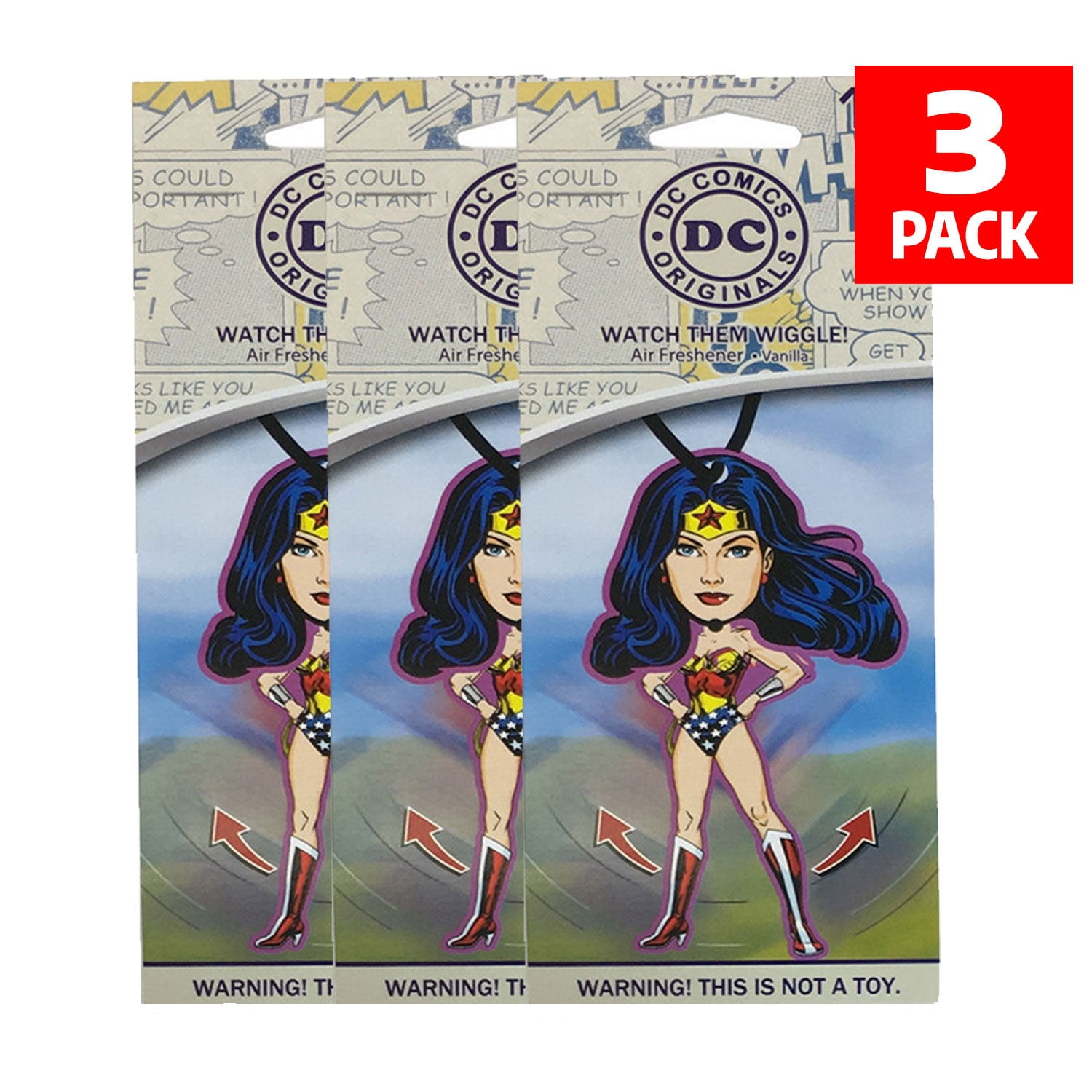 DC Comics Wonder Woman Car Accessories Wonder Woman Air Freshener