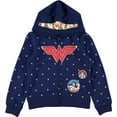 thumbnail image 1 of DC Comics Wonder Woman Cosplay Hoodie for Little and Big Girls Sizes XS-XL, 1 of 8