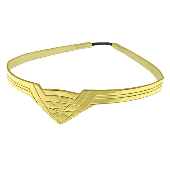 DC Comics Wonder Woman Gold Tiara Movie Superhero Costume Cosplay Stretch Band