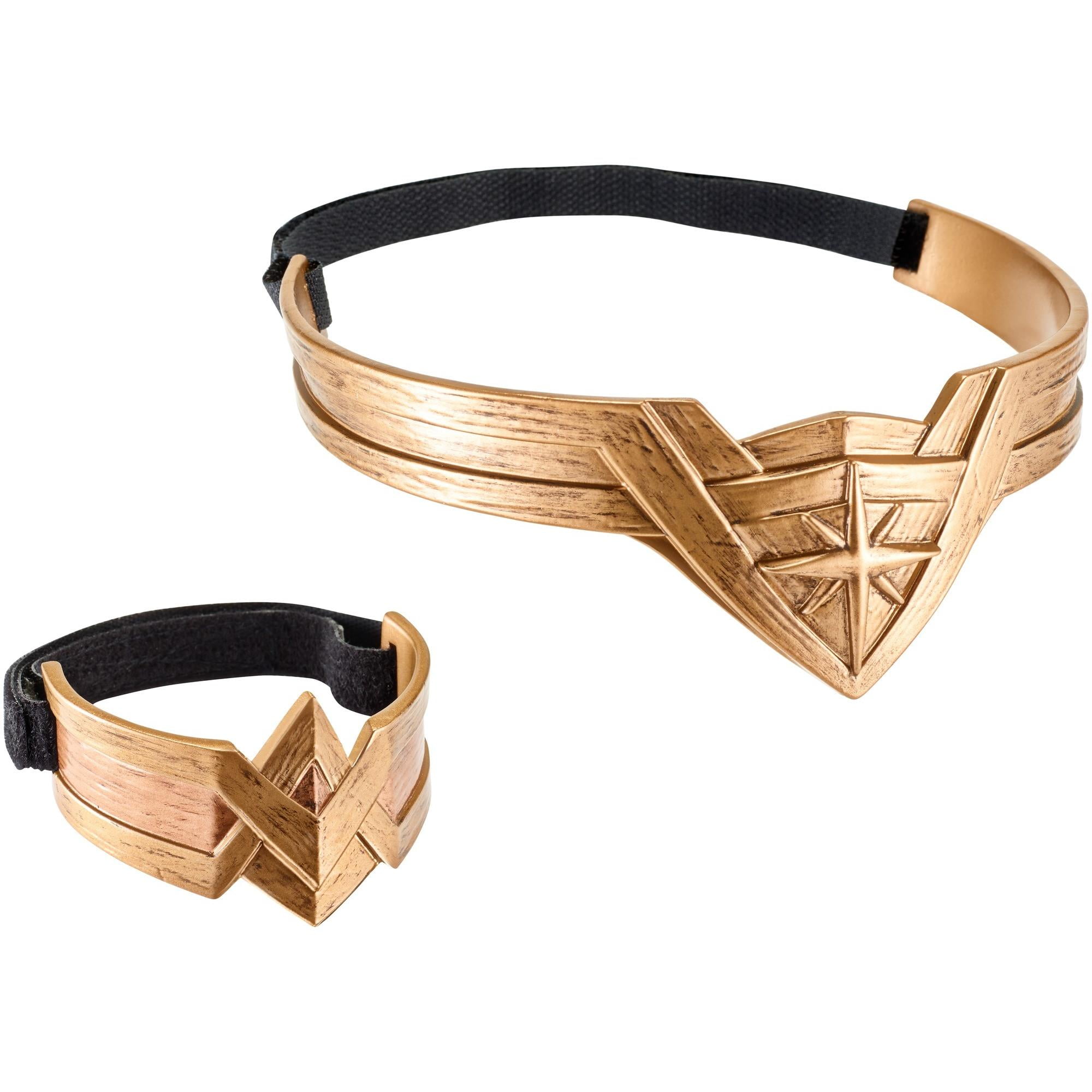 Wonder Woman Tiara, Bracers, and Armband Set — J Emerald Studio