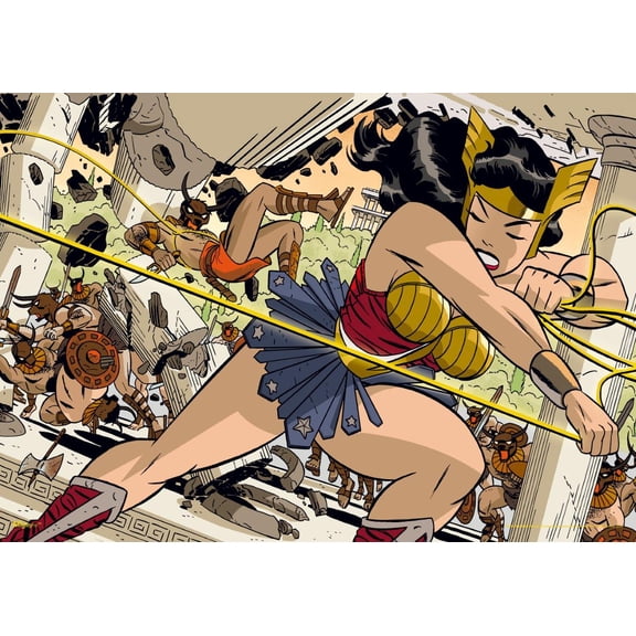 DC Comics (Wonder Woman - Lassoed) MightyPrint Wall Art
