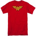 thumbnail image 1 of DC Comics Wonder Woman Logo Dist S/S Adult Tall, 1 of 1