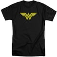 thumbnail image 1 of DC Comics Wonder Woman Logo S/S Adult Tall Black, 1 of 1